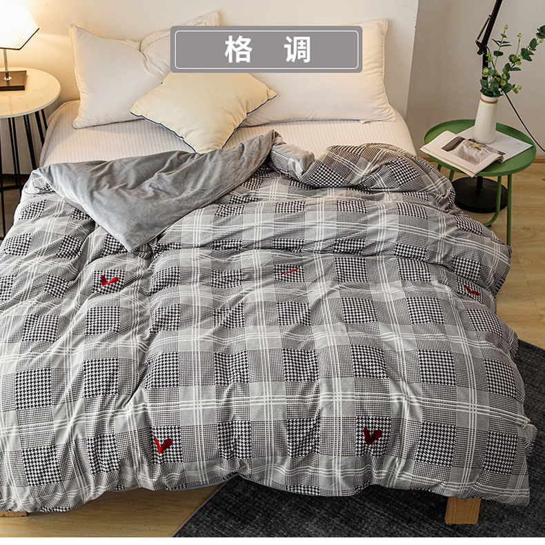 Ấm pha lê nhung đơn sản phẩm chăn 150x200 sinh viên 180x200 đơn mảnh 200x230 tùy chỉnh được thực hiện để tăng - Quilt Covers chăn hơi