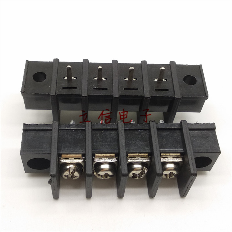 Jieke Barrier Terminal Block JK45A-950-4P JK45 4 core with ear 9 5mm 25A 300V