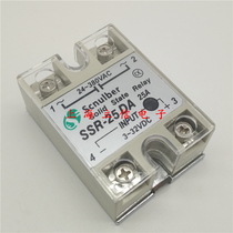 Original Scnulber Solid state relay SSR-25DA 25A solid state module 3-32VDC 24-380VAC