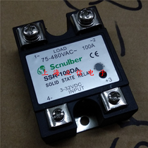 Original Scnulber Solid State Relay SSR-100DA DC Control AC Solid State Module 100A
