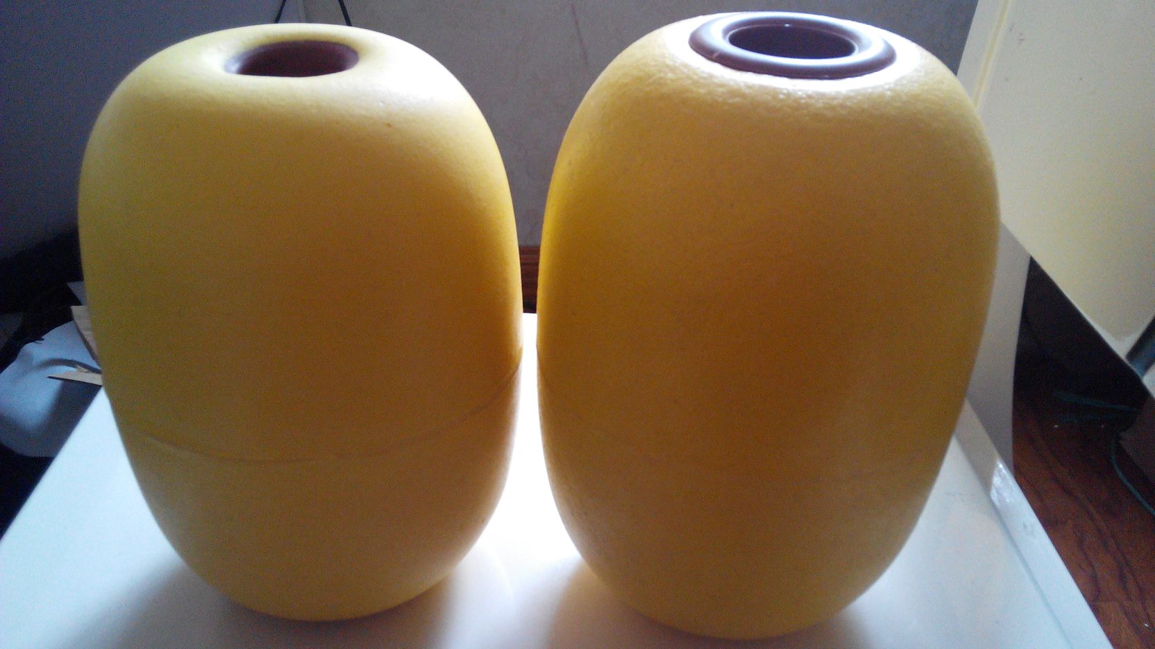 Rigid foam PVC floating ball float fishing gear fishing net swimming pool swimlane floating ball buoy