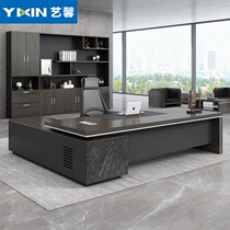 Boss Office Table And Chairs Office Furniture Brief Modern Big Bandae Desk Manager Table President Table Chairs Combination