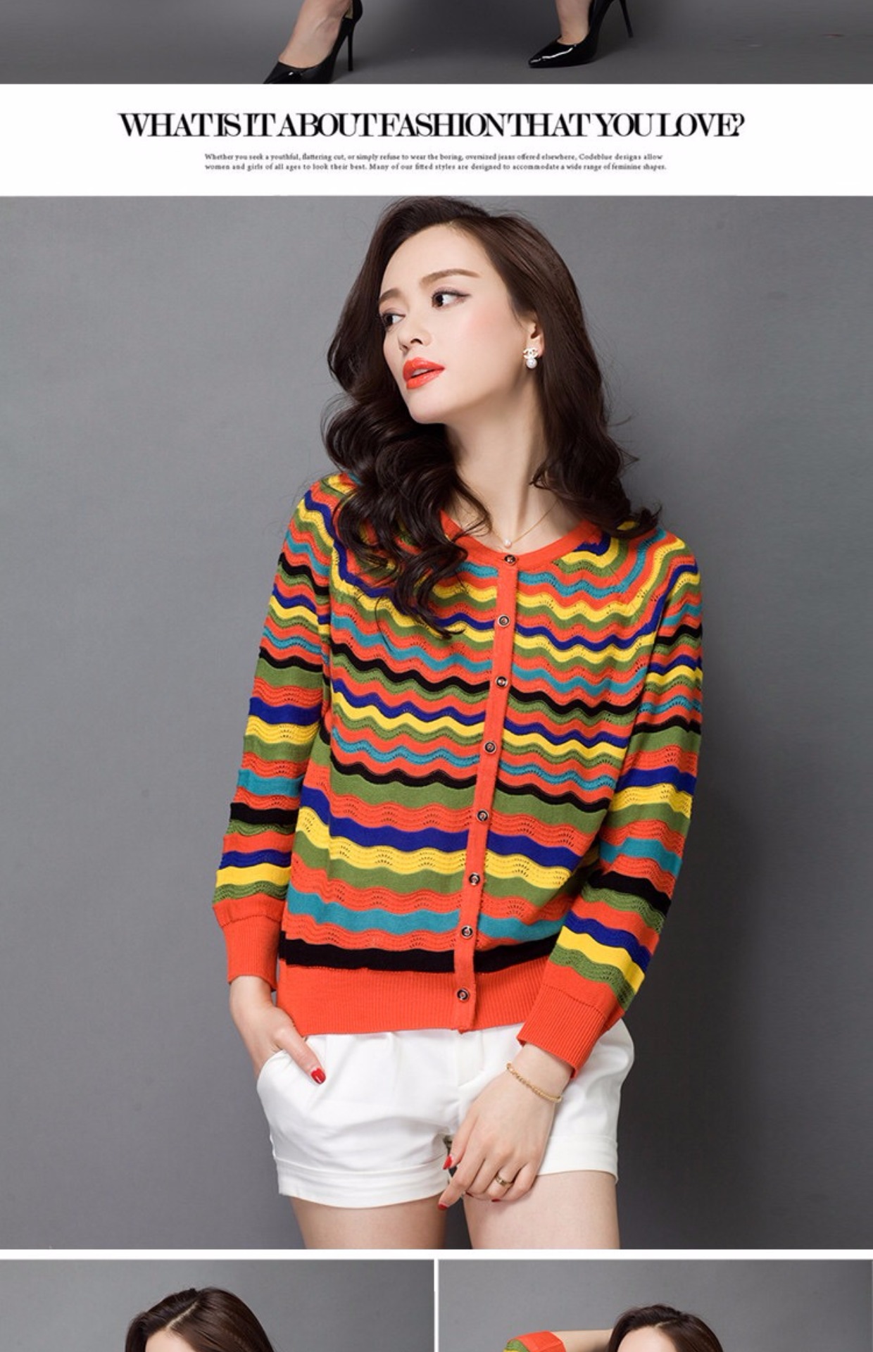 Áo len nữ 2018 mới áo len cardigan ngắn tay dài mùa xuân và mùa thu mỏng đan kích thước lớn phiên bản Hàn Quốc của áo sơ mi rộng rãi áo len dài