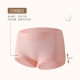 60 count long-staple cotton women's underwear women's pure cotton mid-waist antibacterial crotch large size fat mm breathable seamless triangle shorts