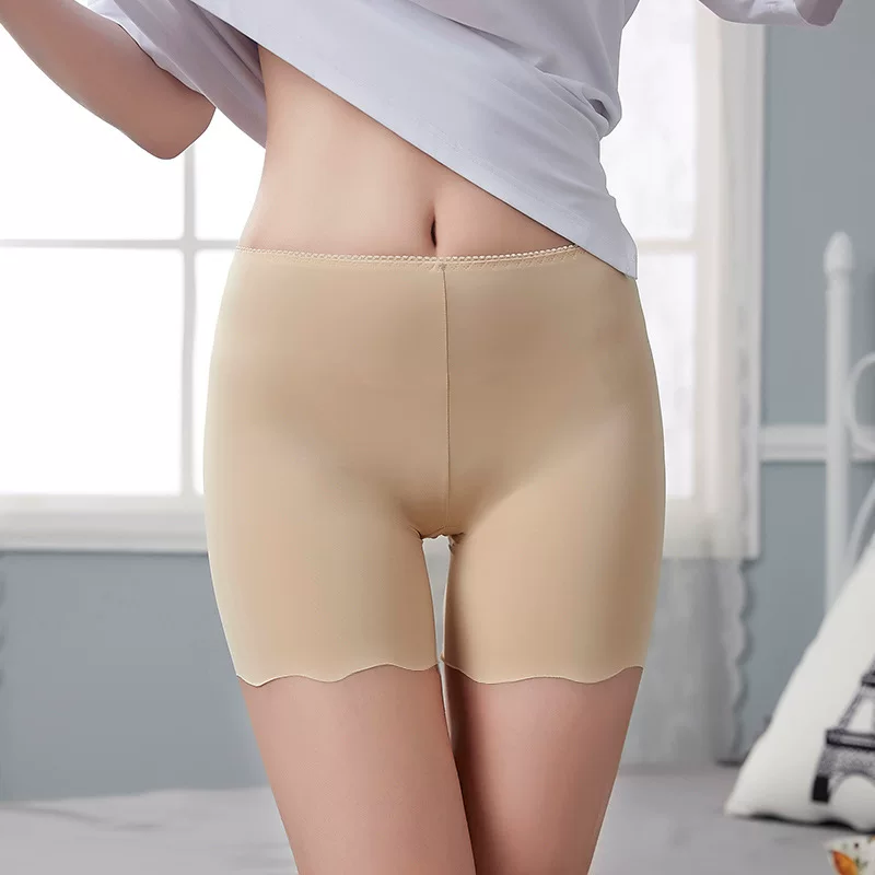 Silk light and thin safe trousers, protective underware, leggings, shorts, plus size