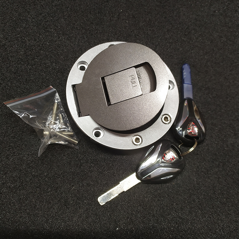 Haojiang HJ125 Horizon Ninja 150 200 straddle sports car locomotive flat mouth countersunk mouth fuel tank cap lock