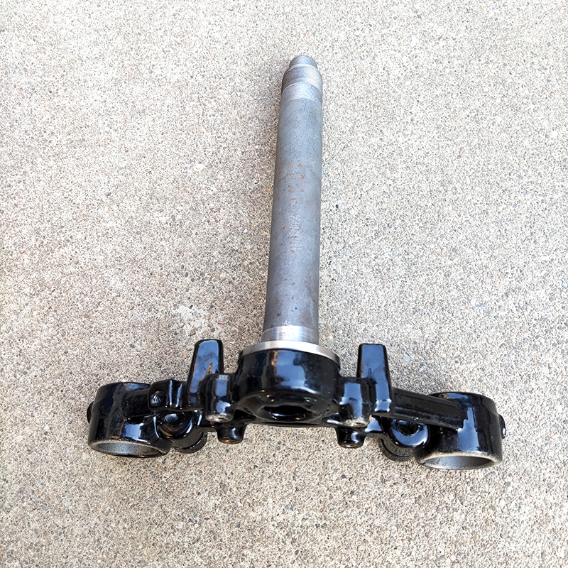 Suitable for Haojiang Battle Motorcycle Accessories HJ125 150 - 6A 17 Steel under the Linked Board