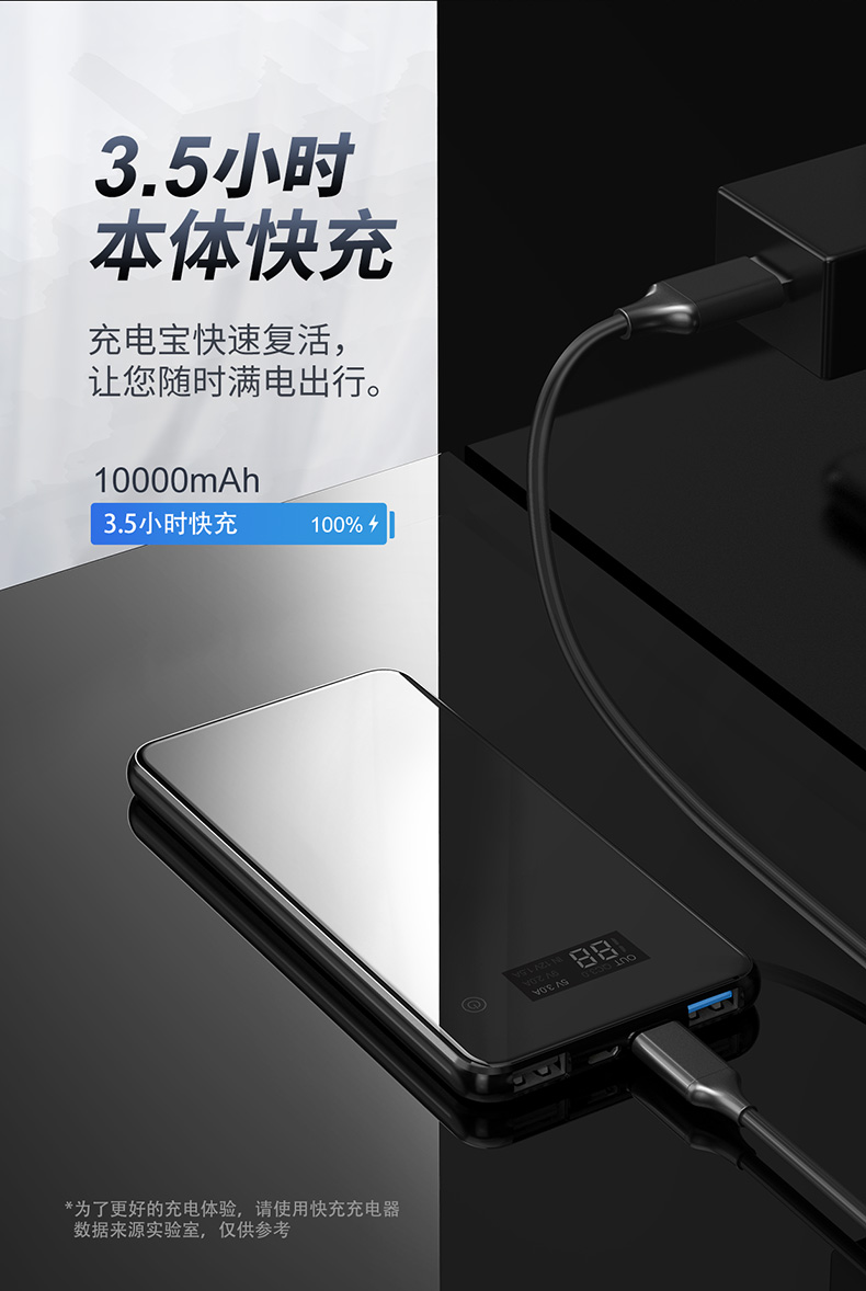 Sạc kính mini gương kính toàn màn hình siêu mỏng tình yêu ngựa sáng tạo mạng rung đỏ âm thanh 10000 mAh pd qc3.0 sạc nhanh flash sạc dung lượng lớn Shi lạ nhỏ gọn i di động - Ngân hàng điện thoại di động sạc dự phòng siêu nhỏ