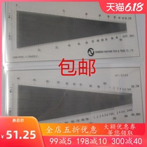 Claian~Plastic latitude and longitude densitometer Screen density ruler Fabric density measurement Screen fabric mesh