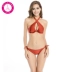 Pháp RELLECIGA 俪 belt vành đai gợi cảm vành tam giác cup áo tắm bikini châu Âu và Mỹ - Bikinis Bikinis