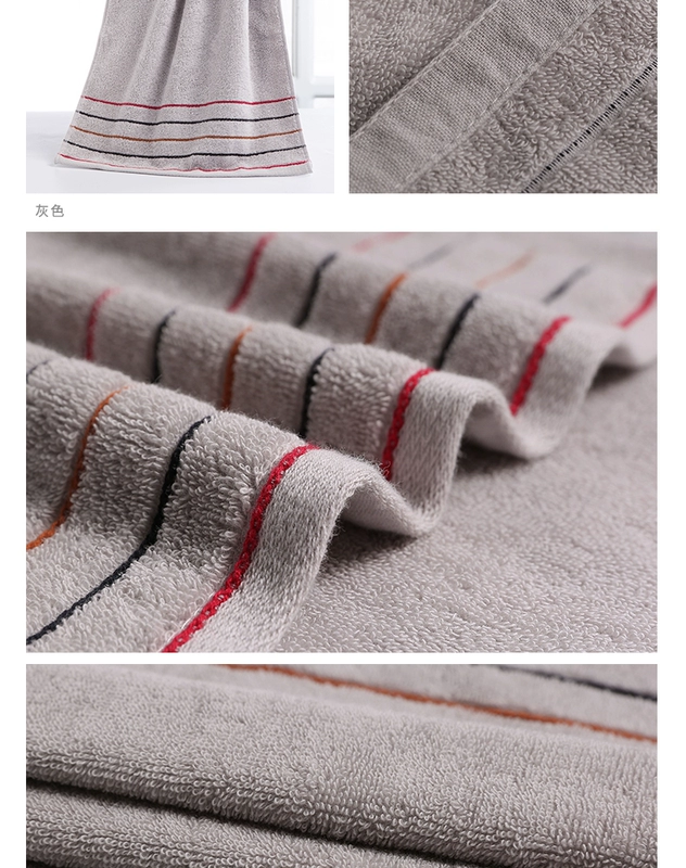 Jie Ya rửa bông dày khăn bông khăn vài người lớn mềm mạnh mẽ khăn thấm rửa nhà - Khăn tắm / áo choàng tắm khăn rửa mặt