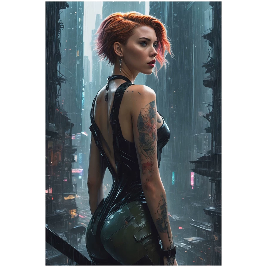Постер игры Cyberpunk 2077, периферийное спортивное авто, металлический стиль, настенное стикер-комната, общежитие, спальня, декоративная картина