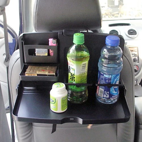 Обеденная тарелка для автомобиля, складная трубка для еды