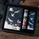 См. Crane Gui-Benzi Jiao Paper закладка Set-Blue-Yinyun