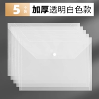 5 пакетов - прозрачная сумка для файлов