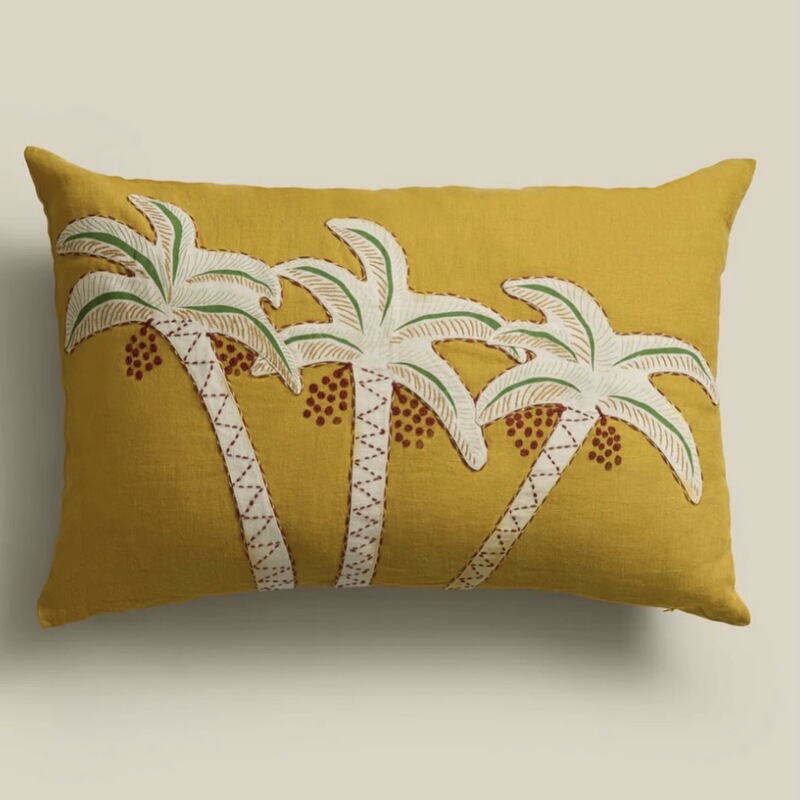 Egyptian Ananut Home Series Order/Embroidered Linen Pillow/Napkin/Deep Bowl/Storage Jar/Candle Holder