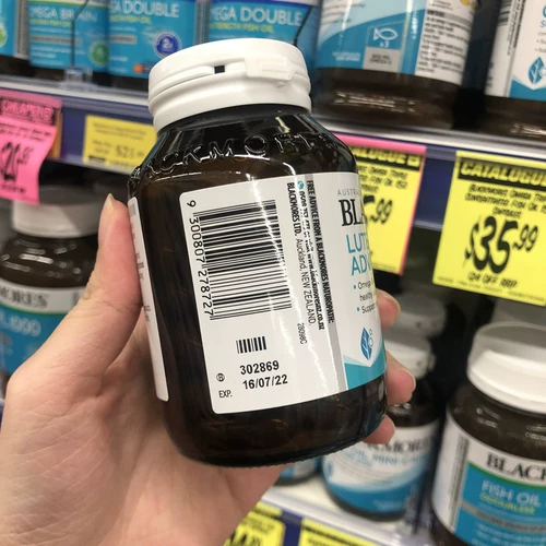 Spot Australian Blackmores лютеиновый лист Lutein Lutein Blueberry Vision Treasure 60 Enhanced Version Yue Orange