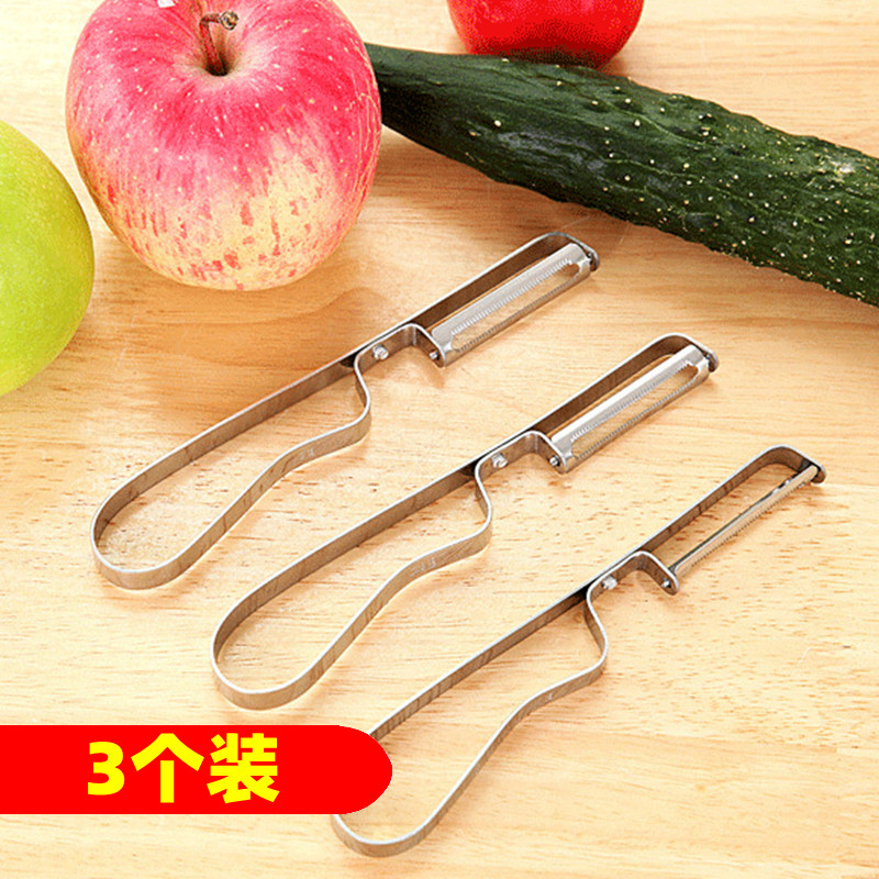 High quality stainless steel multifunctional peeler household peeling knife fruit cutting potato skin knife cutting apple peeling knife