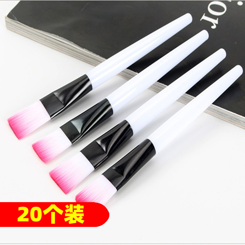 Lipstick grinding soft hair face mask brush makeup soft head set beauty salon special sweeping brush spa small