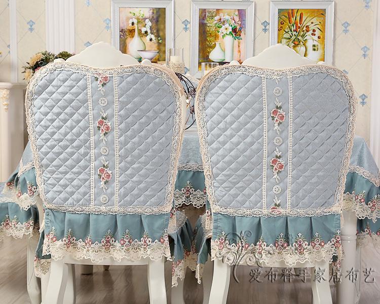 Đệm bàn châu Âu đệm cao cấp tăng ghế pad trở lại đặt bàn cà phê vải tròn khăn trải bàn đặc biệt cung cấp tùy chỉnh - Khăn trải bàn mẫu khăn trải bàn hội nghị
