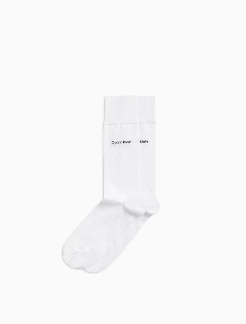 Vớ nam CALVIN KLEIN trong ống kéo dài nhà Hoa Kỳ thư trực tiếp 48000117 - Vớ nam tất cotton nam đẹp