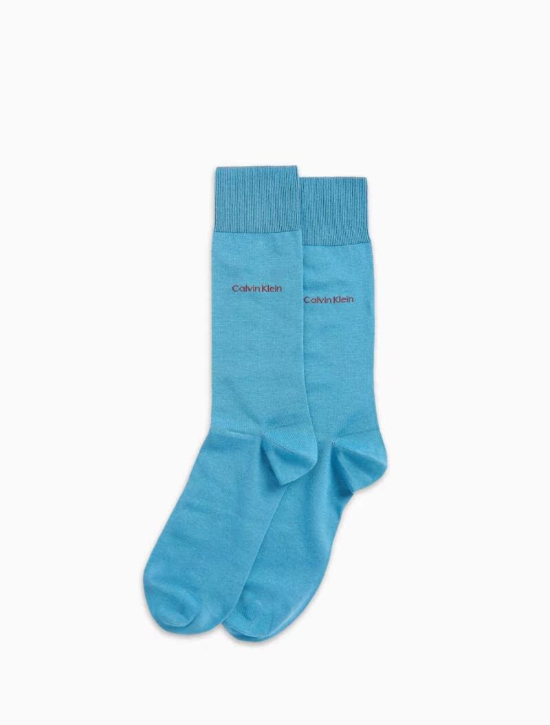 Vớ nam CALVIN KLEIN trong ống kéo dài nhà Hoa Kỳ thư trực tiếp 48000117 - Vớ nam tất cotton nam đẹp