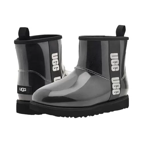 UGG Женские снежные ботинки короткие ботинки Logo Logo Winter Classic Clear Clear Mini Ugg подлинный 9405812