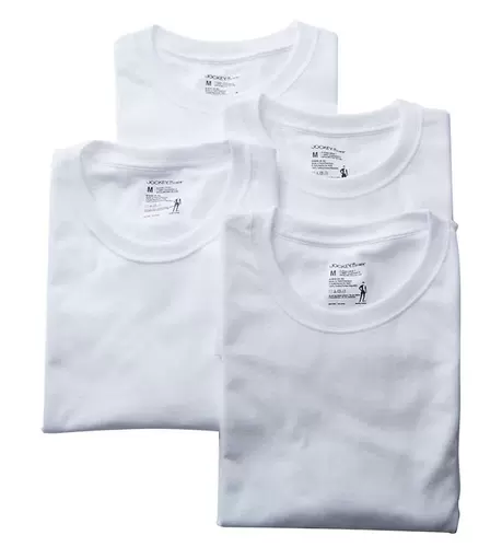 jockey Хлопковая футболка с коротким рукавом, 4 предмета, США