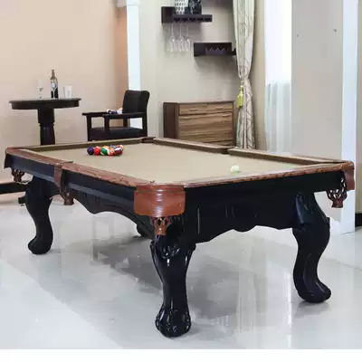 TZY high-end billiards table nine-ball table Ball case drop bag American pool table luxury carved pool table