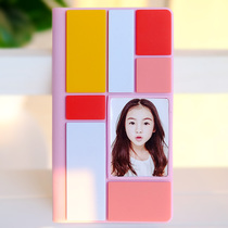 3x6 inch Palm treasure photo album studio childrens baby growth Book commemorative book Pink cute candy color cartoon