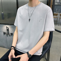 Antarctic people 2020 summer trend mens casual new T-shirt short sleeve T-shirt students fashion personality on clothes C