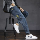 Осенние джинсы, трендовые штаны для отдыха, оверсайз