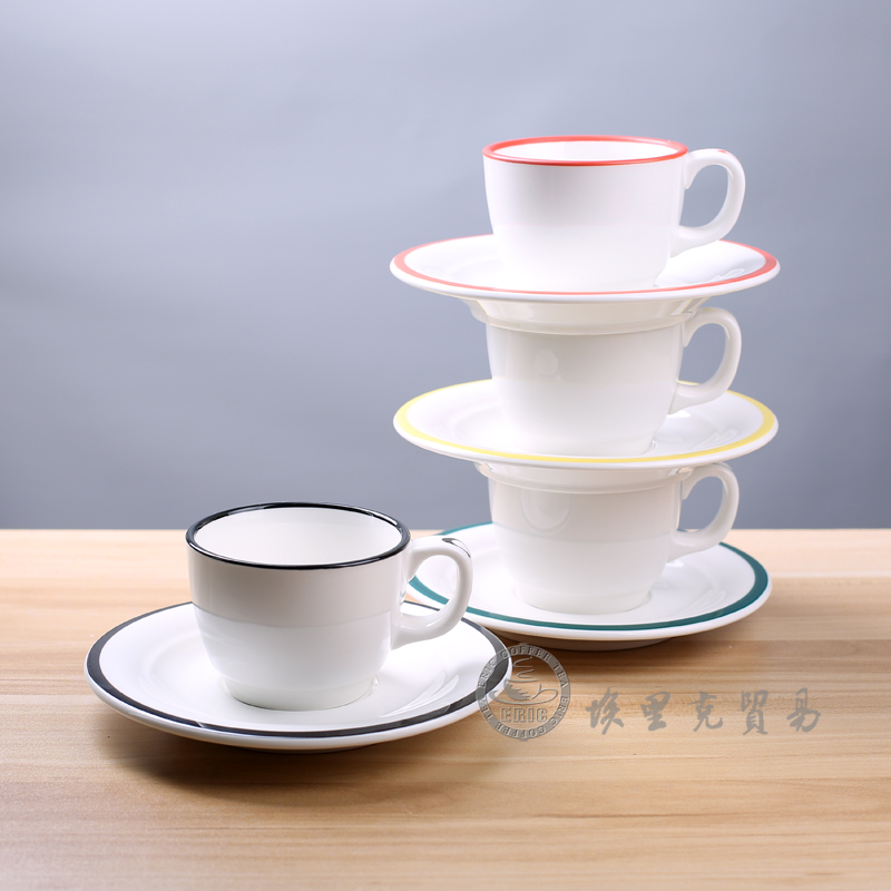 Original AROMA coffee cup line color coffee cup cappuccino cup coffee latte cup coffee