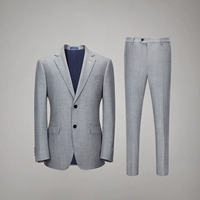 Светлый серый набор из двух частей [Верх + брюки]