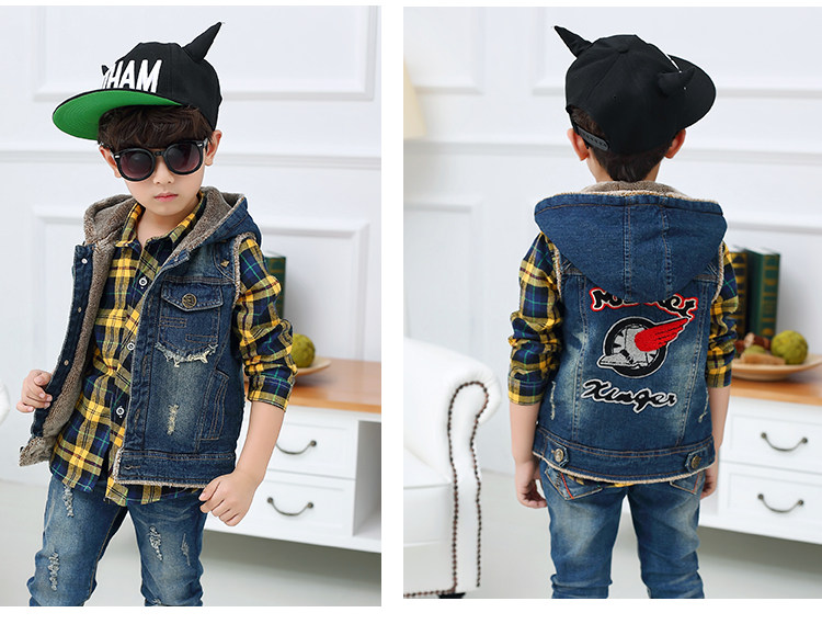 Gilet garcon BILIBALA en toile - Ref 2067914 Image 14