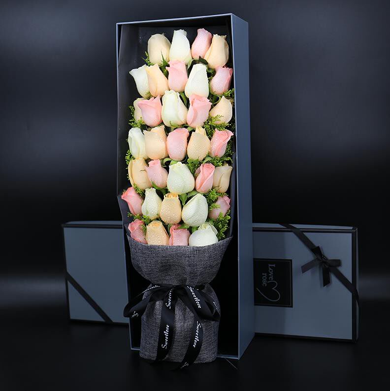 Rose gift box Fujian Sanming Sanming Sanming Sanming Sanming City Sand County's Tongcheng Fresh Flower Shop Courier in Yong'an City
