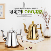 Thickened Stainless Steel Teapot With Strainer Bubble Teapot Hotel Restaurant restaurant Home induction cookers Kettle Big Teapot