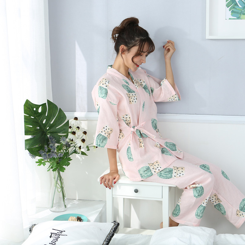 Pyjama pour femme OTHER   en Coton à manches - Ref 2994280 Image 24