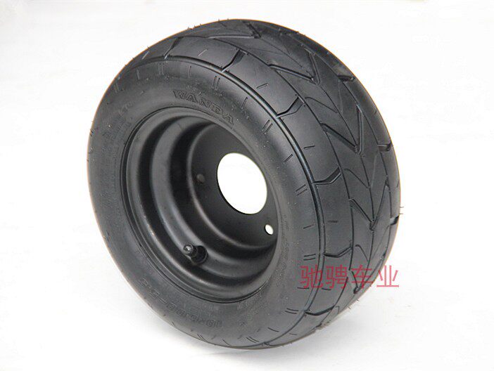 Retrofit four wheels electric box Cardiner beach car 10X6 00-6 inch road vacuum tire with three holes hub-Taobao