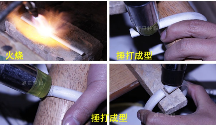 Vòng tay bạc 999 nữ đơn giản mở ngàn móng ngựa rắn chân bạc vòng đôi