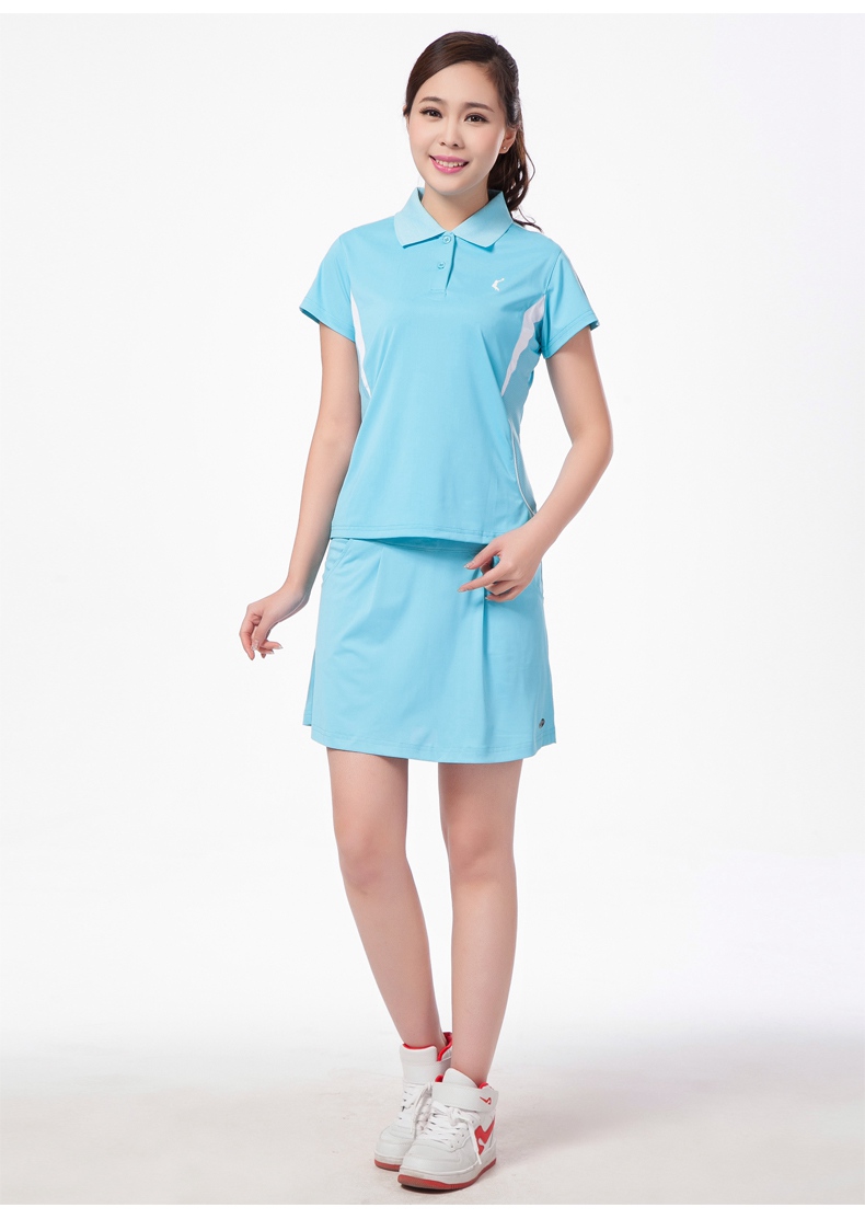 Váy ngắn thể thao nữ mùa hè size lớn Slim mỏng mỏng louver váy nữ váy ngắn nhanh khô chống nắng quần vợt quần lửng ao the thao nu xuat khau