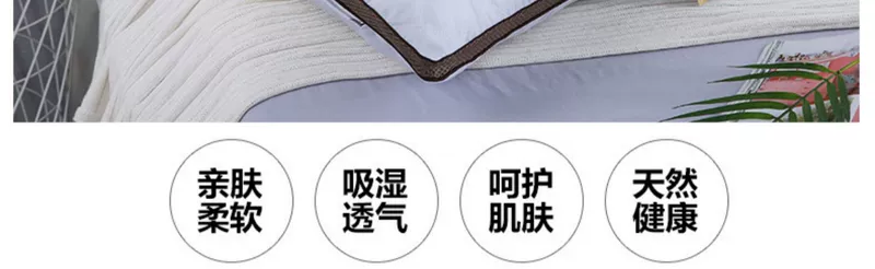 Gối ba chiều cặp lõi của toàn bộ khách sạn năm sao điều dưỡng cổ tử cung gối đơn ký túc xá sinh viên nam nữ - Gối