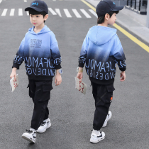 South Korean boys autumn suit 2021 new big boy boy spring and autumn season Yang Yang Korean Korean Edition fashionable