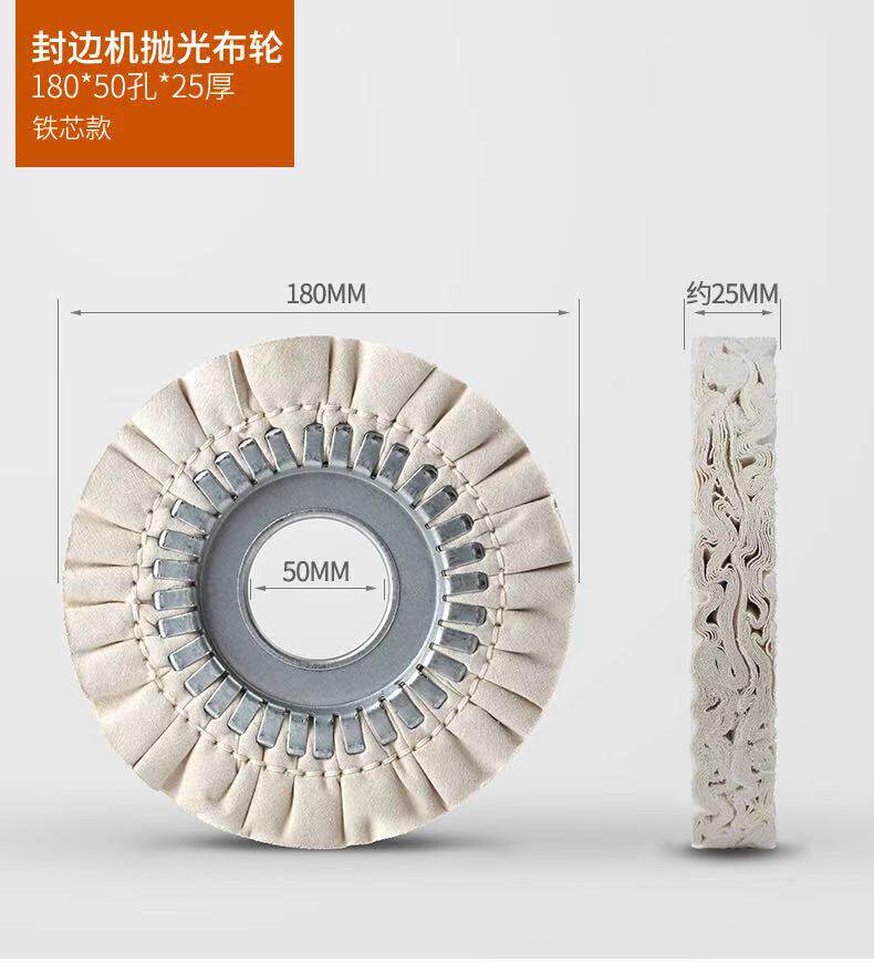 Колесо затвора 全自动半自动封边机抛光轮布轮木工南兴极东华力豪迈封边机配件 Other
