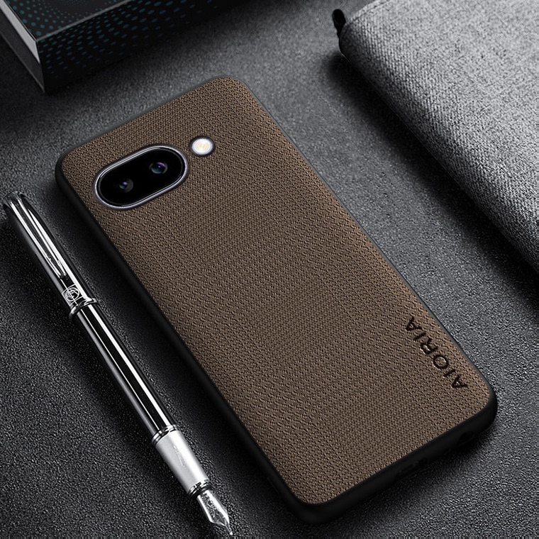 AIORIA Textured Teal Fine Weave Google Pixel Phone Case