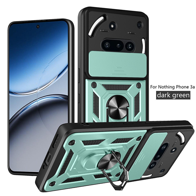Rugged Rotating Ring Camera Nothing Phone Case