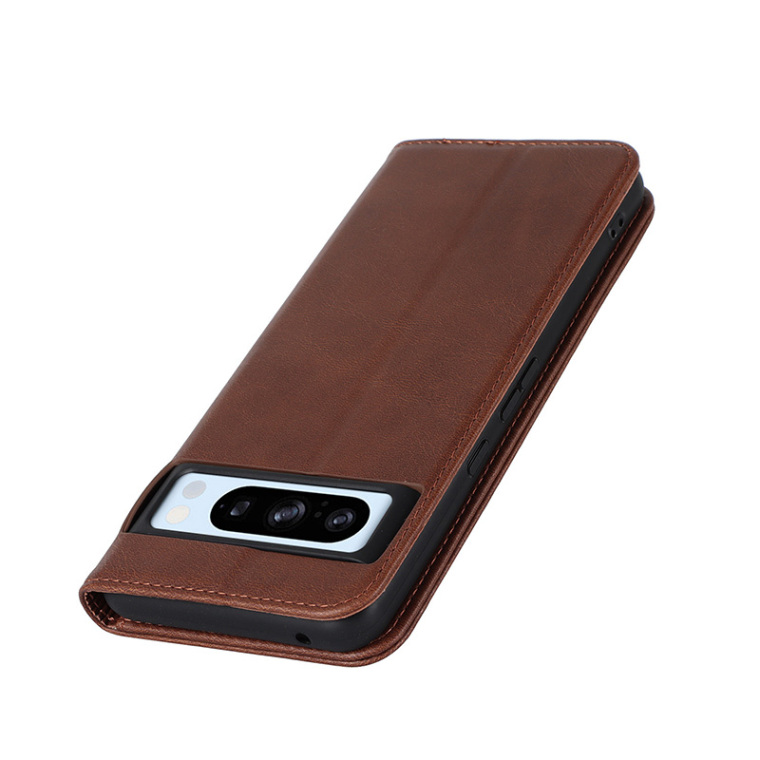 8, 8 Pro Leather Magnetic Wallets Folio Flip Synthetic Leather Card Holder Wallets Business Kickstand Folding Stand Google