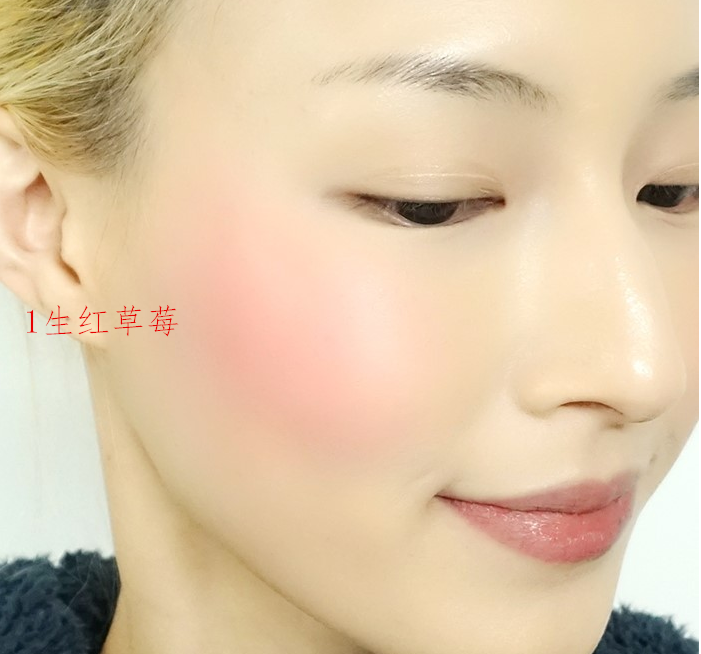 Hàn Quốc ETUDE HOME Dâu tây Cottage Blush Cream Alice Strawberry Blush Alice Red - Blush / Cochineal phấn má clio