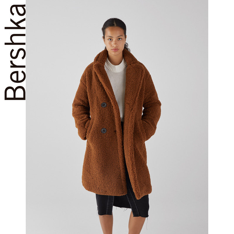 Manteau de fourrure femme BERSHKA - Ref 3171717 Image 4