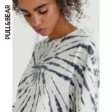 Pull & amp; Ms. Bear 2021 Ранняя осень Новая модная круглая шея с короткой коротки